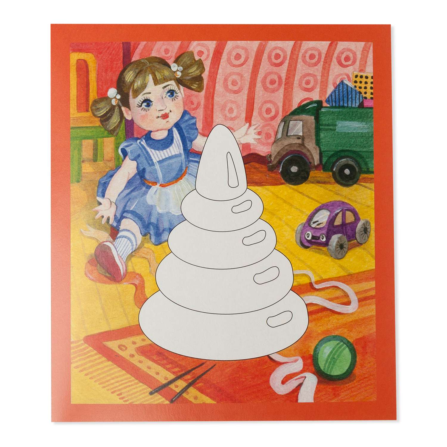 Картина из пластилина LORI(колорит) для малышей в ассортименте - фото 4