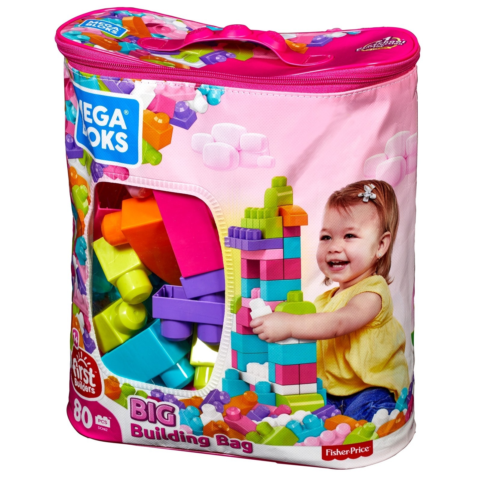 Конструктор Mega Bloks Сумка Эко 80 деталей в ассортименте - фото 5