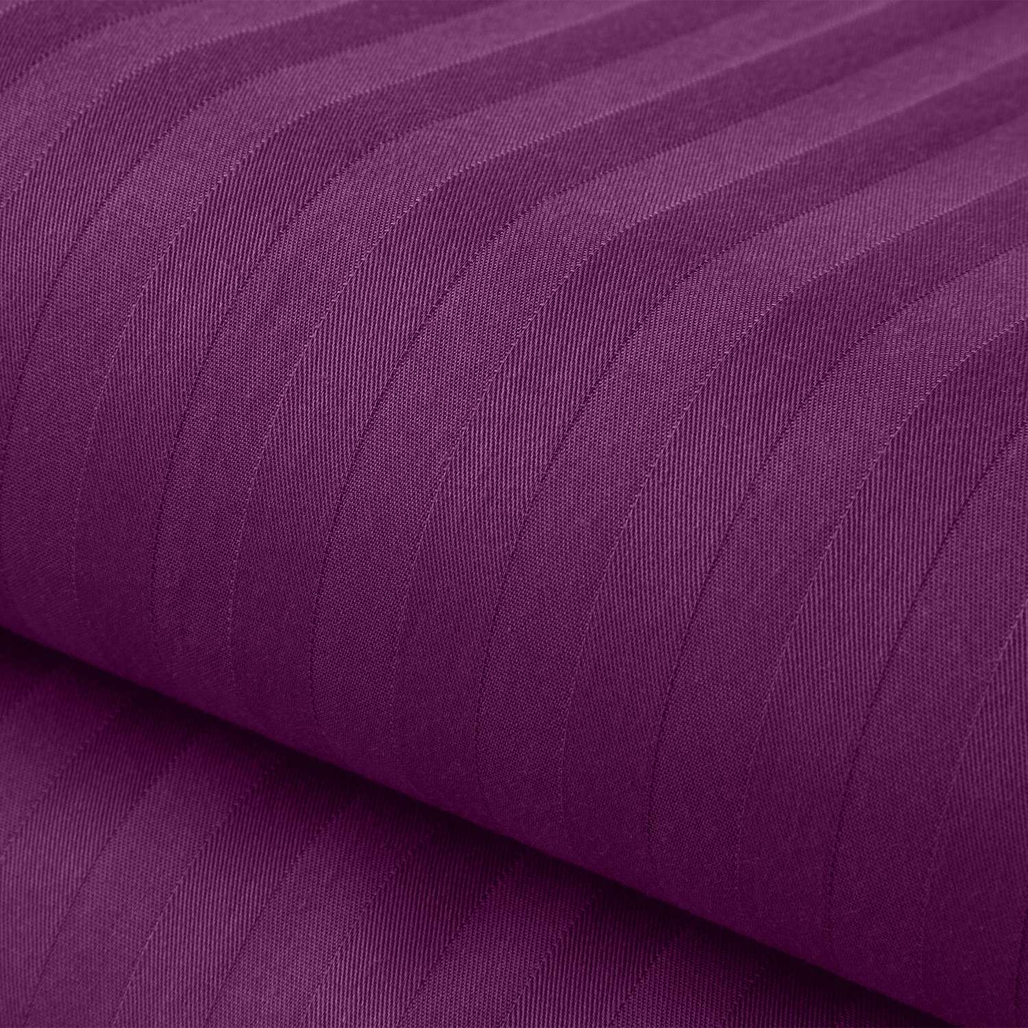 Комплект наволочек LOVEME Violet 50х70 см страйп-сатин 100% хлопок - фото 6