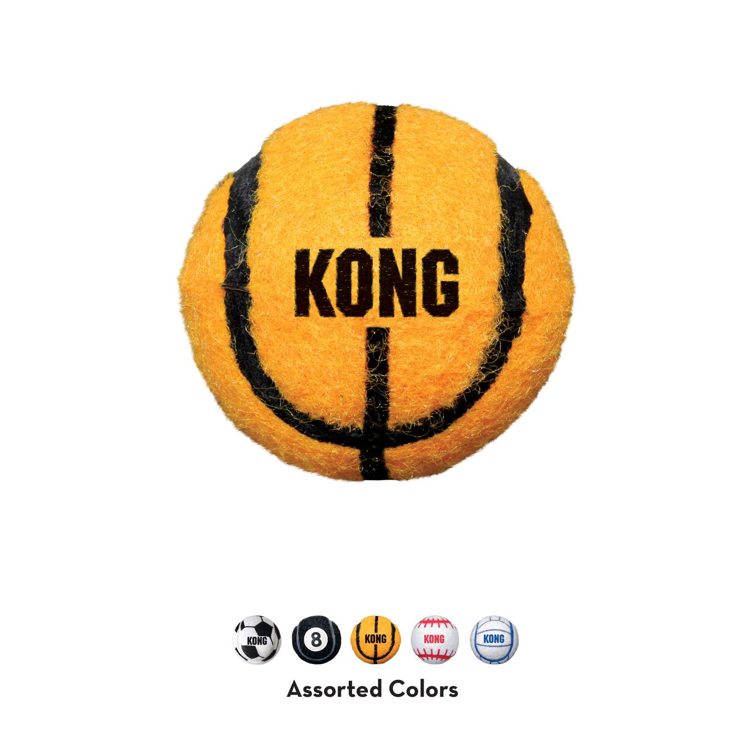Игрушка для собак KONG Air Sport Мяч теннисный очень маленький ABS5E - фото 5