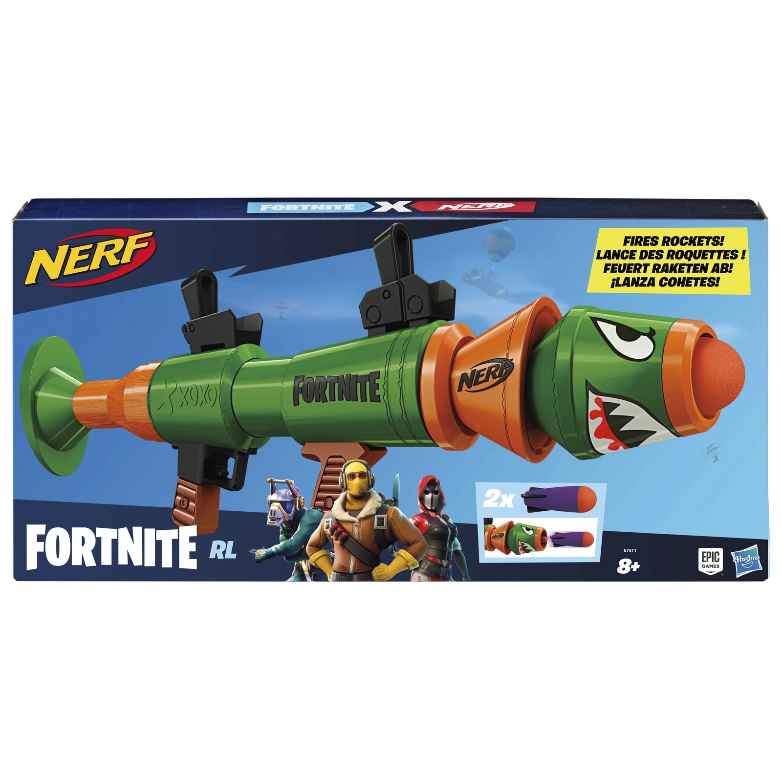 Игрушка Nerf Фортнайт Ракетница E7511EU4 купить по цене 3499 ₽ в  интернет-магазине Детский мир