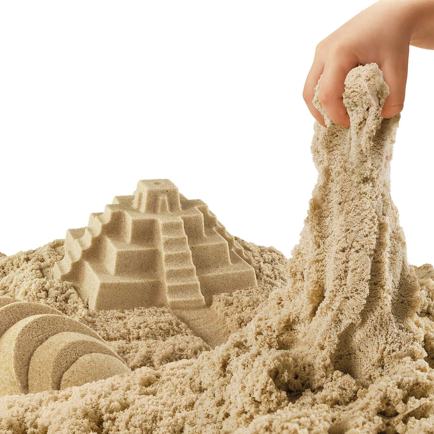 Игрушка Космический песок 500г Песочный К001 - фото 4