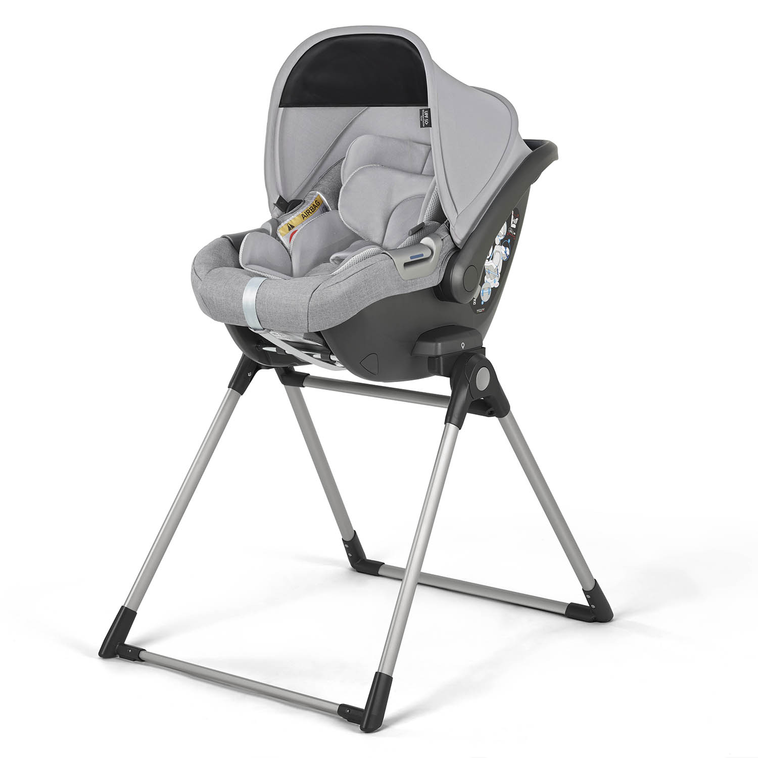 Коляска 4в1 Inglesina Aptica System Quattro Silk Grey - фото 8