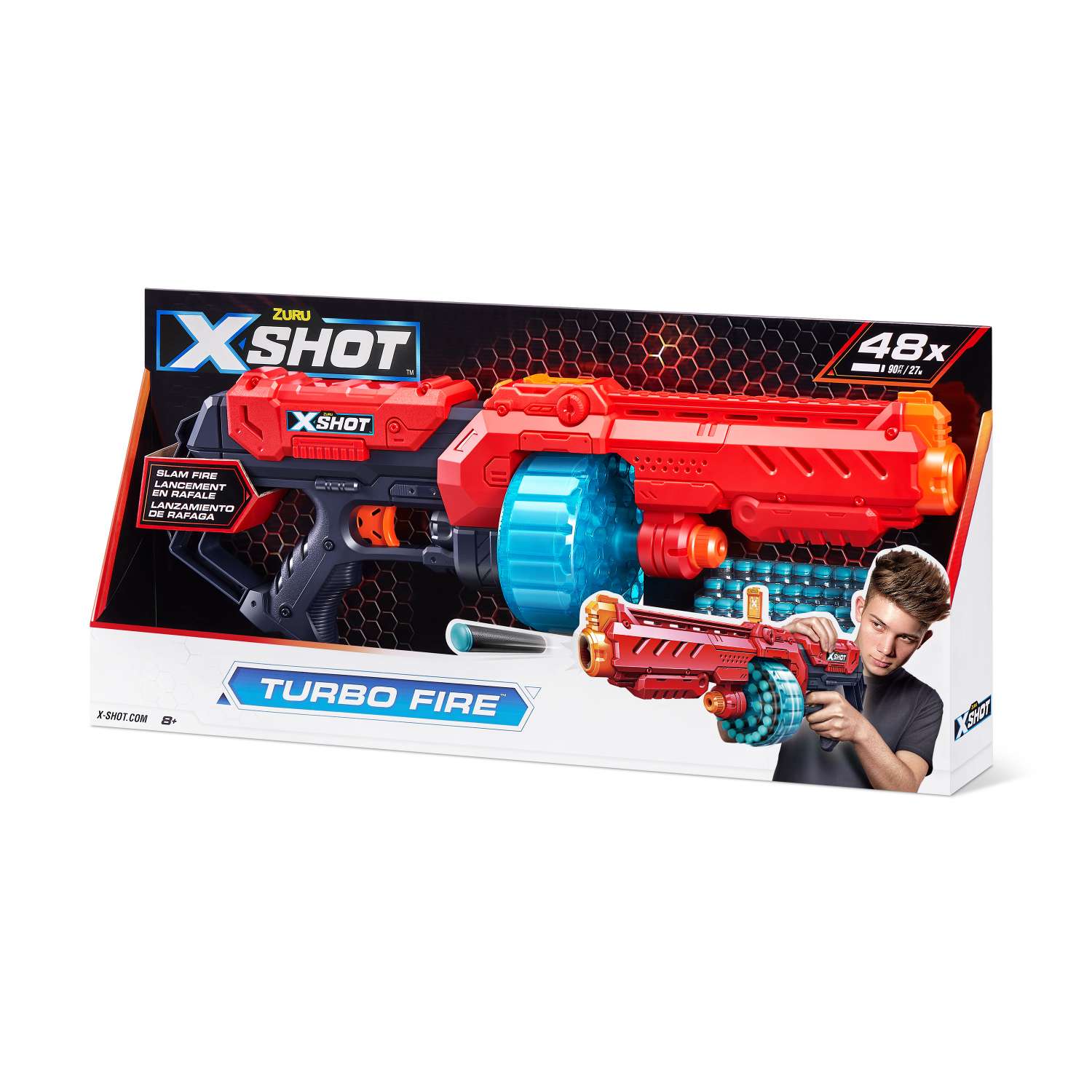 Набор для стрельбы X-SHOT  Турбо Огонь 36270-2022 - фото 2