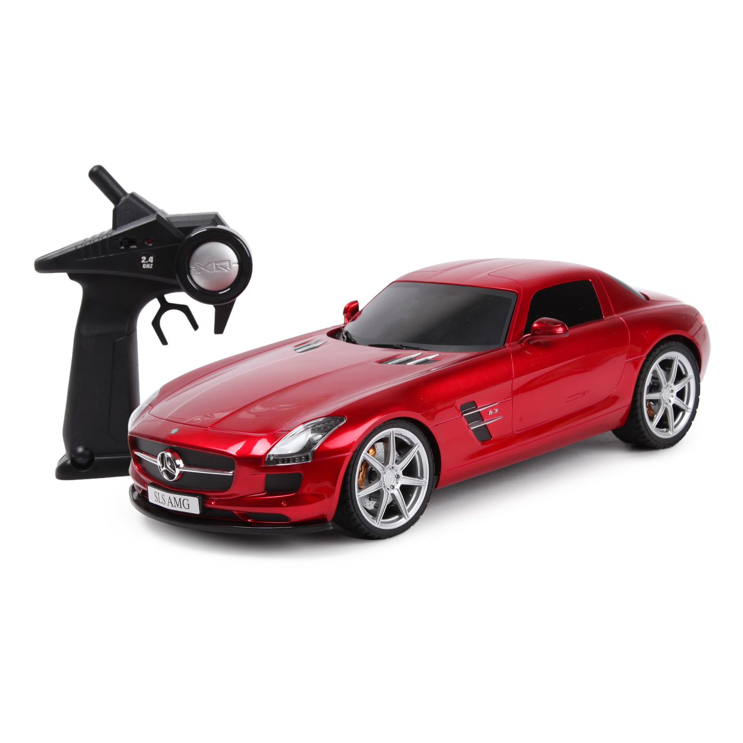 Машина Mobicaro РУ 1:12 Mercedes-Benz SLS XQRC12-3AA купить по цене 1999 ₽  в интернет-магазине Детский мир