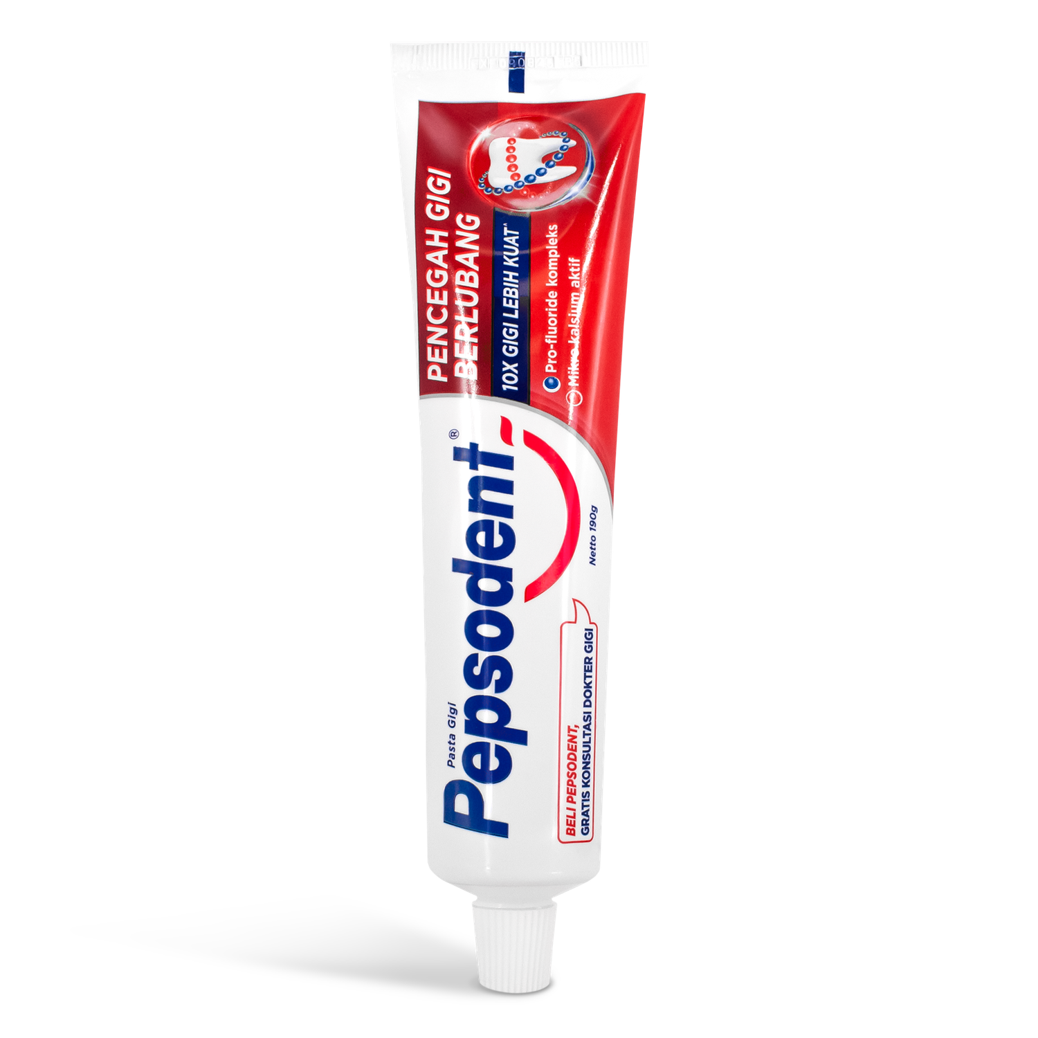 Зубная паста Pepsodent Защита от кариеса 190г - фото 2