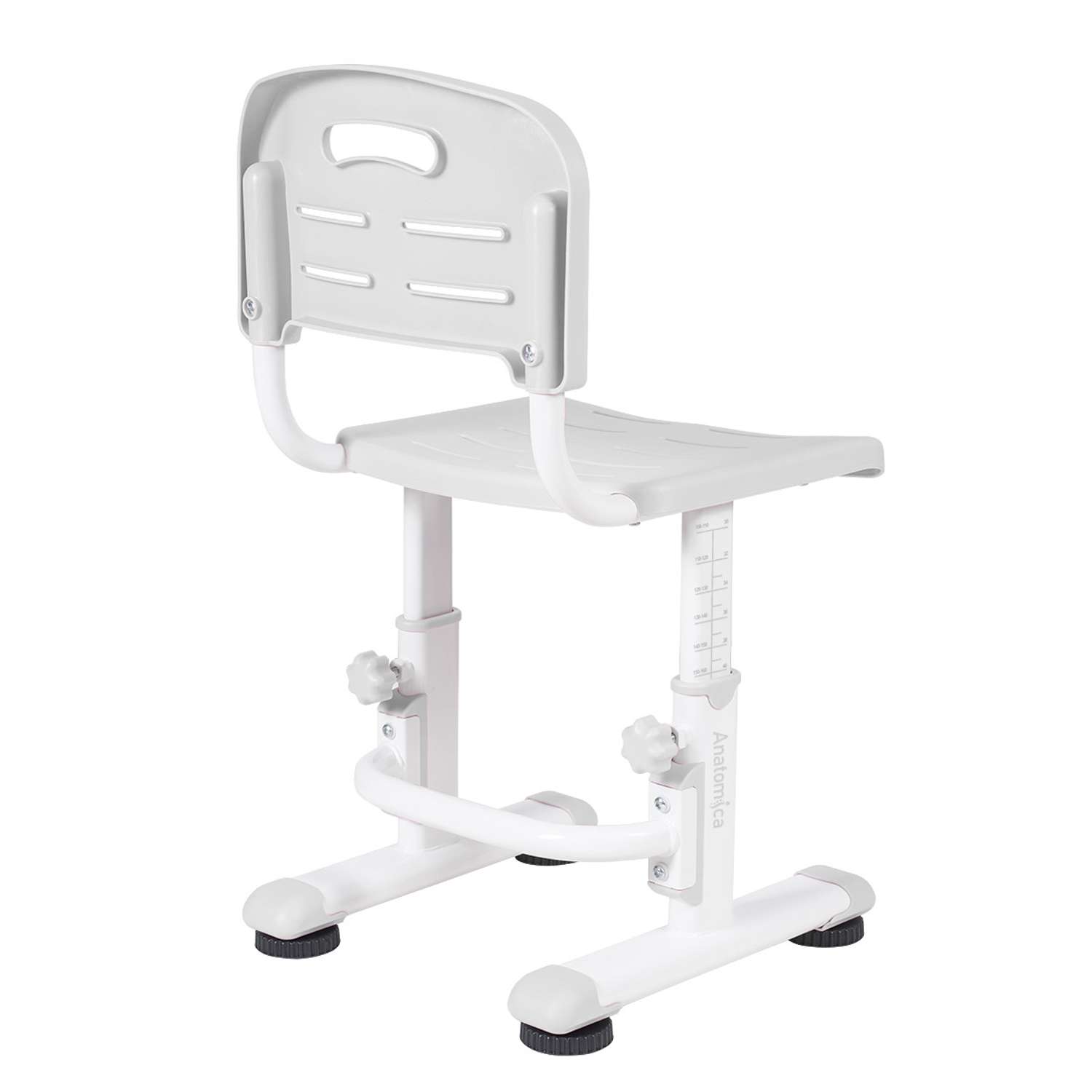 Комплект парта + стул Anatomica Legare белый/серый - фото 7