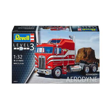 Сборная модель Revell Тягач Kenworth Aerodyne