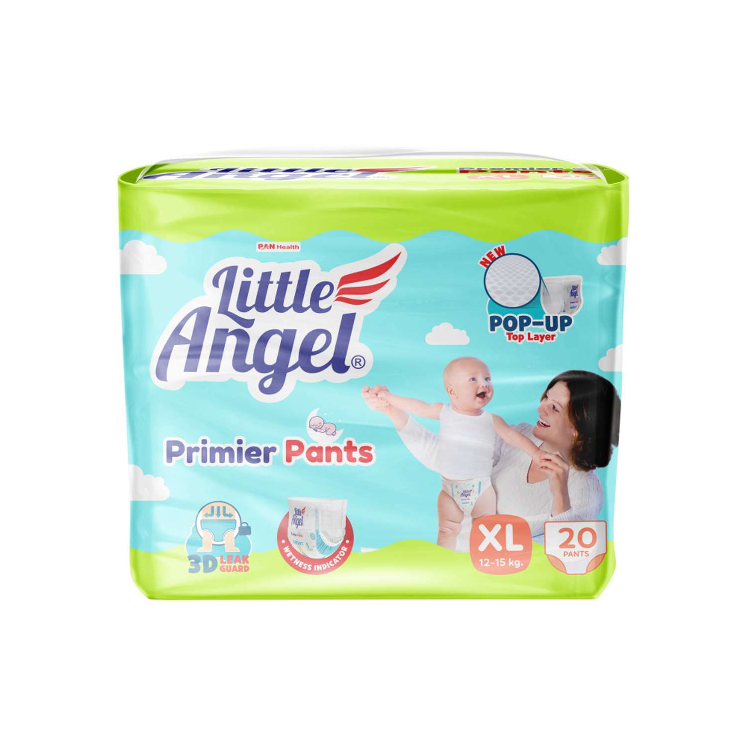 Подгузники-трусики Little Angel Premier XL 12-15кг 20шт - фото 1