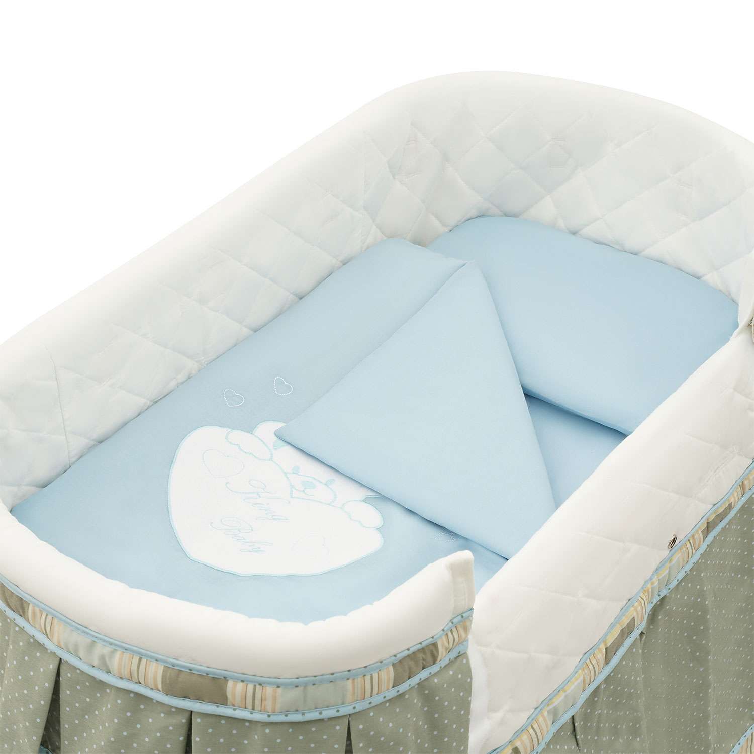 Комплект постельного белья Simplicity Dreams King Baby 5 предметов Голубой - фото 9