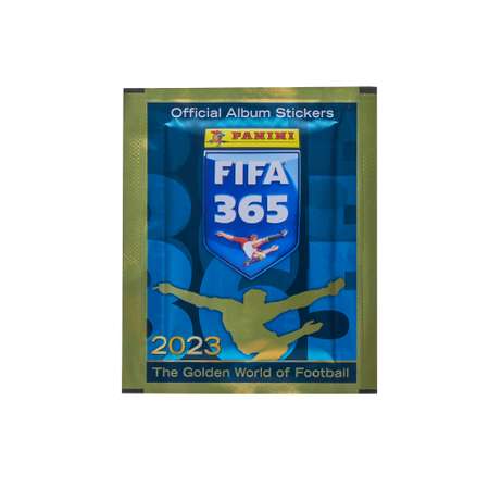 Набор коллекционных наклеек Panini FIFA 365 2023 12 пакетиков в комплекте из эко-блистеров