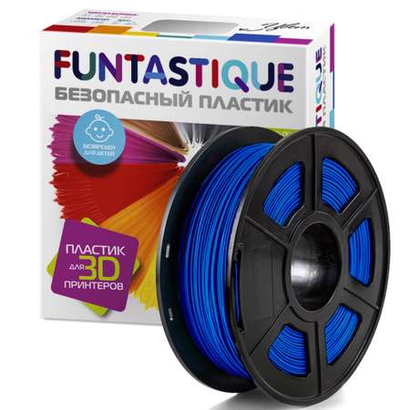 Пластик для 3D печати FUNTASTIQUE PETG 1.75 мм 1 кг цвет синий