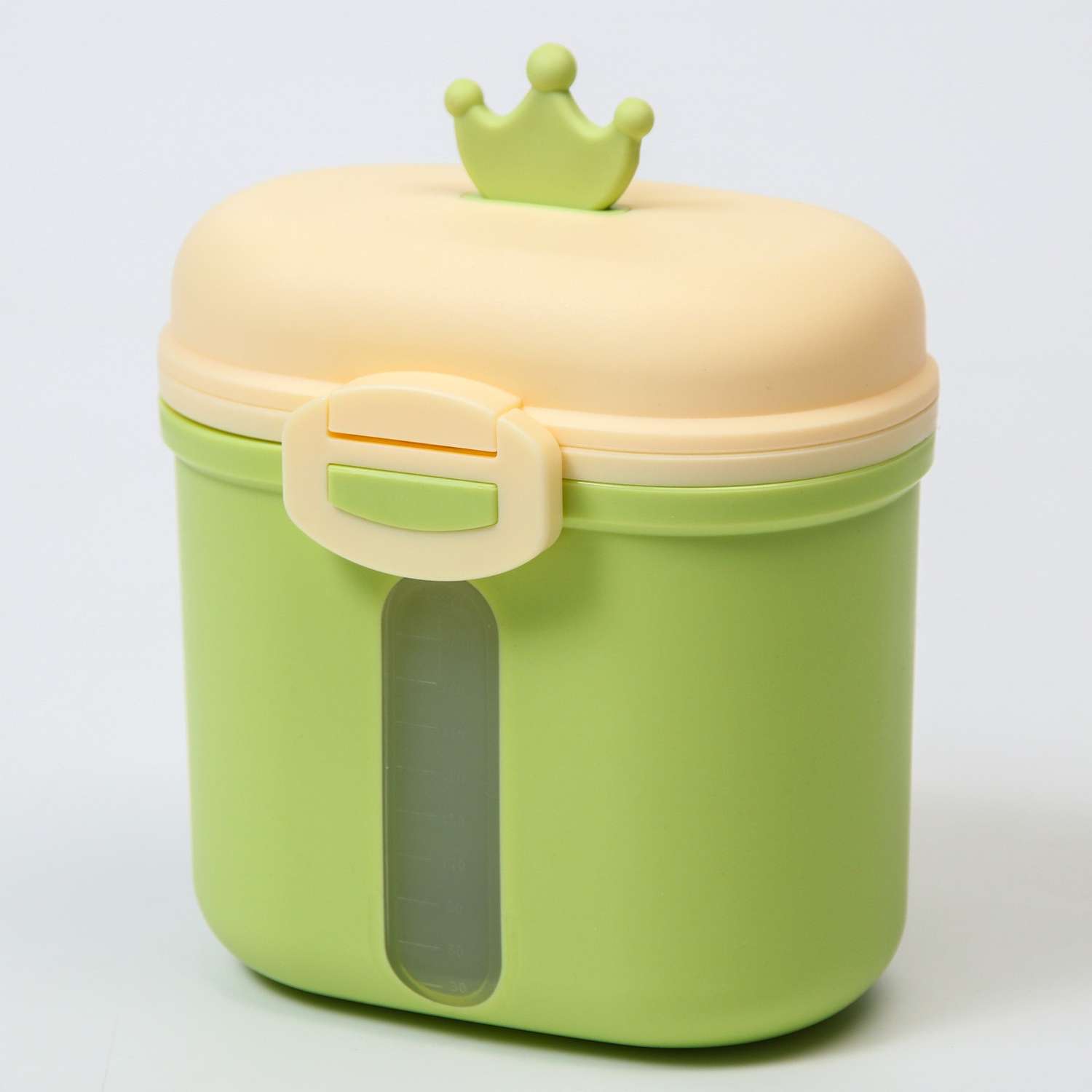 Контейнер Mum and Baby для хранения детского питания «Корона» 360 гр цвет зеленый - фото 1