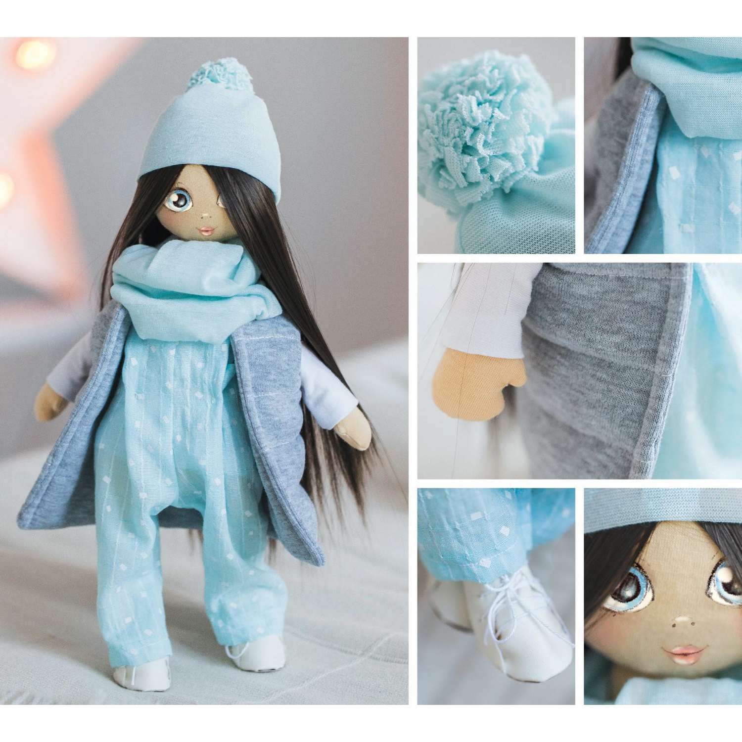 Набор для шитья ArtFox Интерьерная кукла «Молли» - фото 6