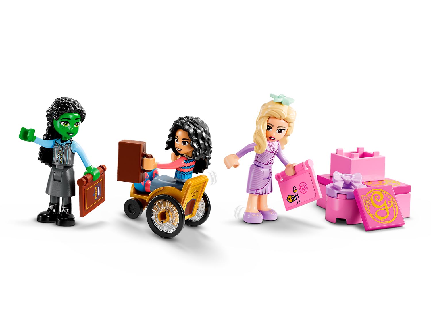 Конструктор LEGO Wicked Глинда Эльфаба и Несса Роуз в университете Шиз - фото 4