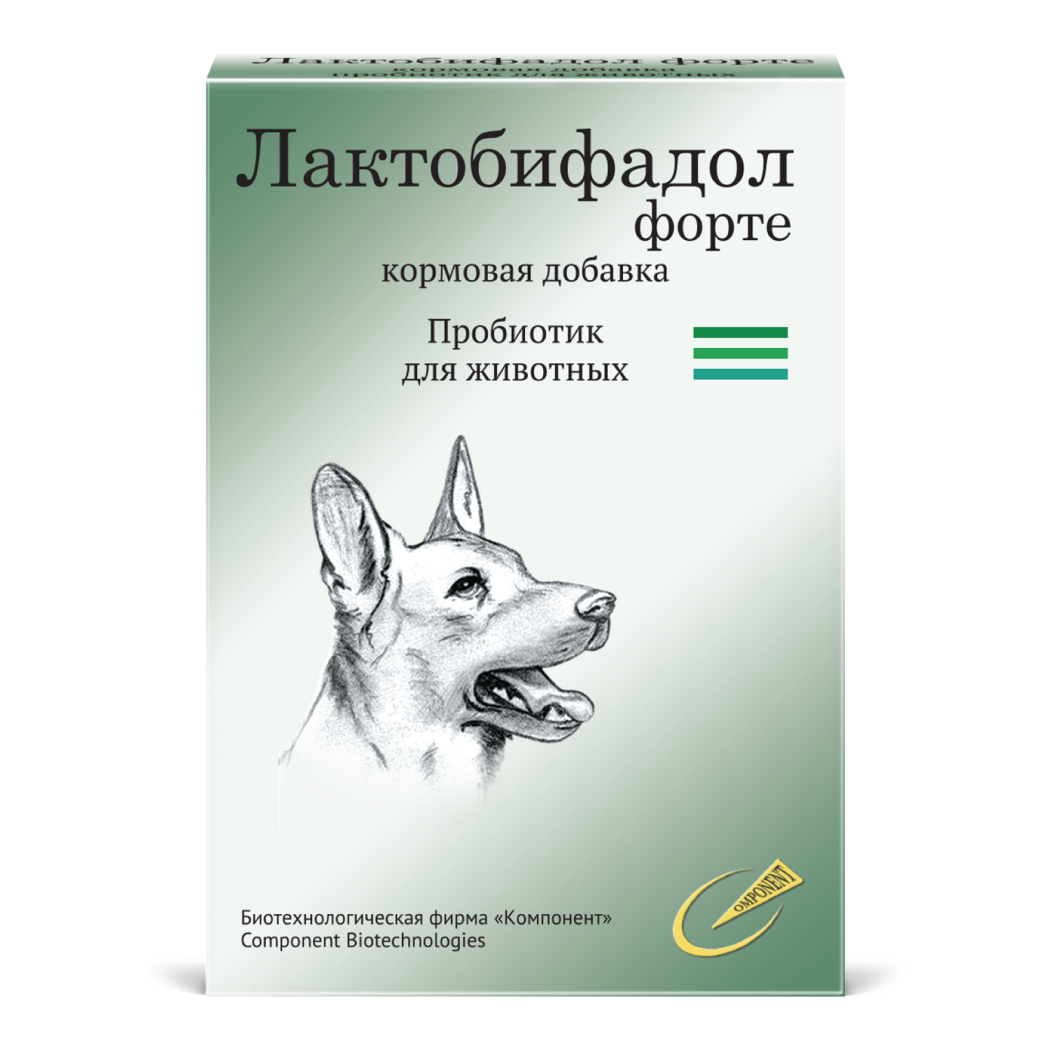Симбиотик для собак Компонент Лактобифадол Форте порошок 50г - фото 2