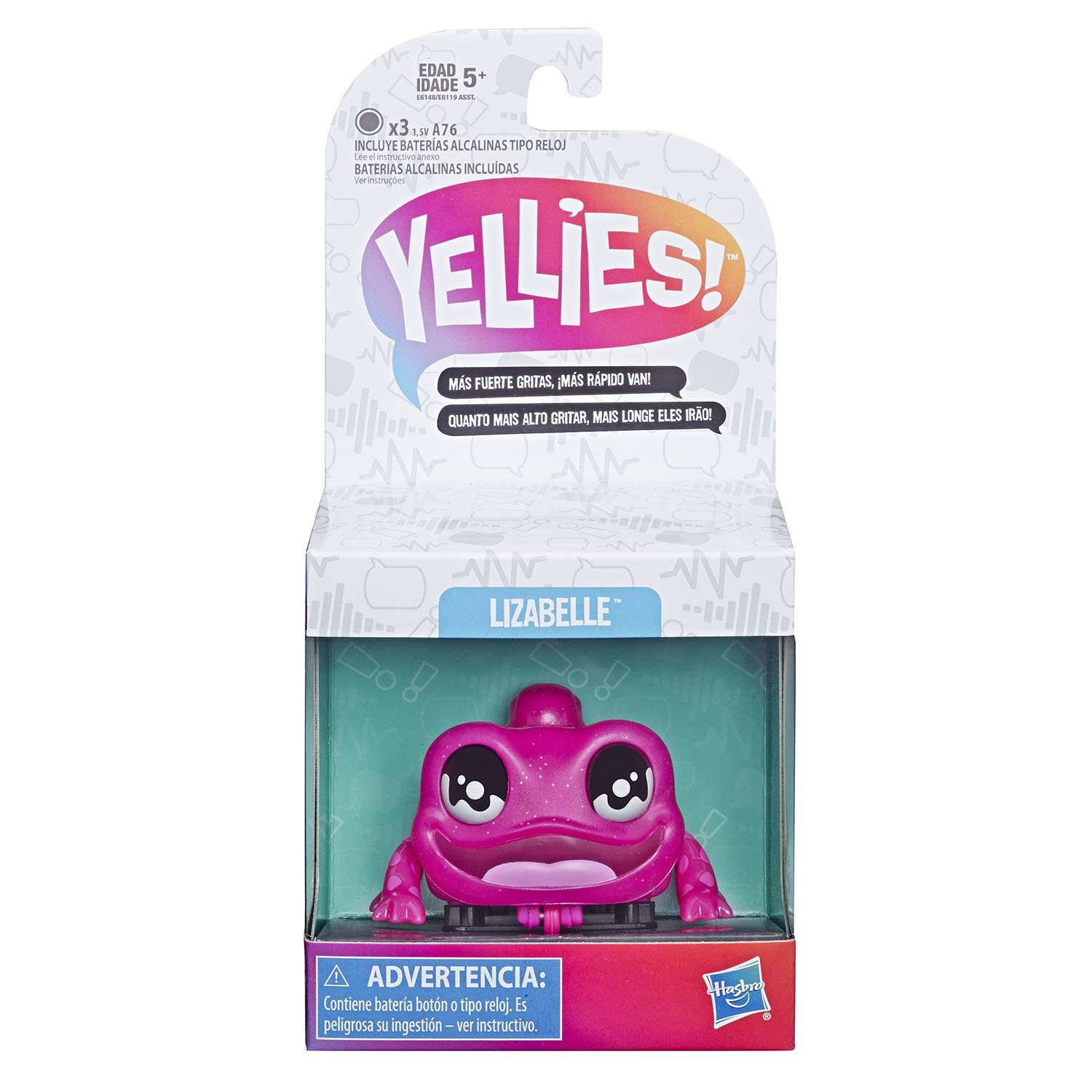 Игрушка Yellies (Yellies) Ящерица Лизабелль интерактивная E6148EU4 - фото 2