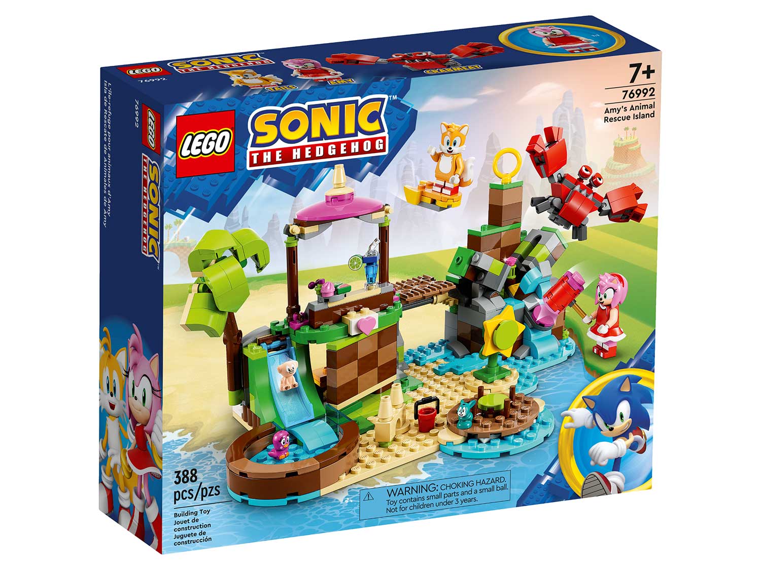 Конструктор LEGO Sonic Остров спасения животных Эми - фото 1