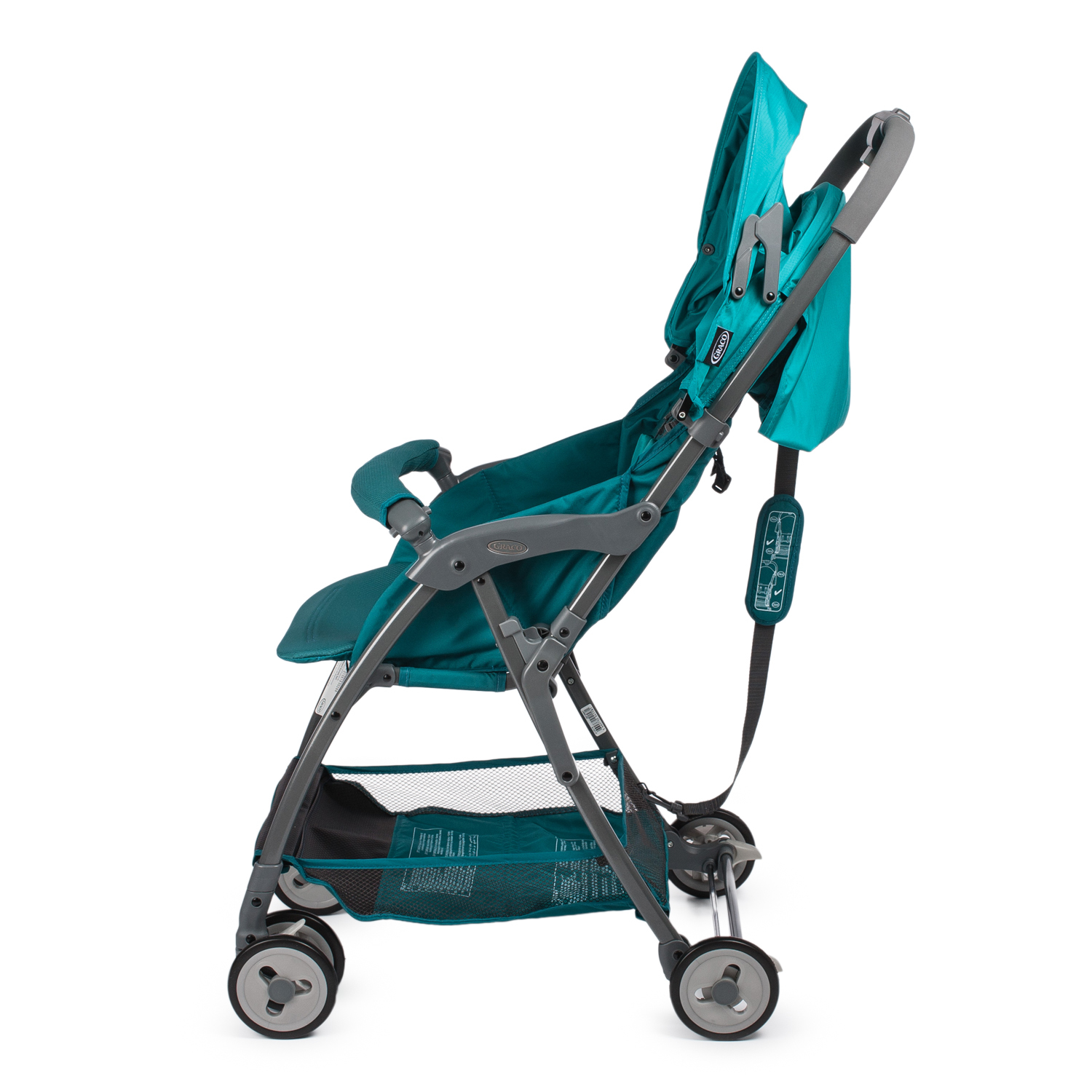 Коляска Graco Featherweight Deep Teal - фото 5