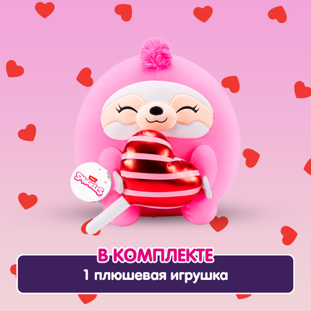 Игрушка мягкая Zuru Snackles Series 3 Ленивец и леденец 35см 77675E