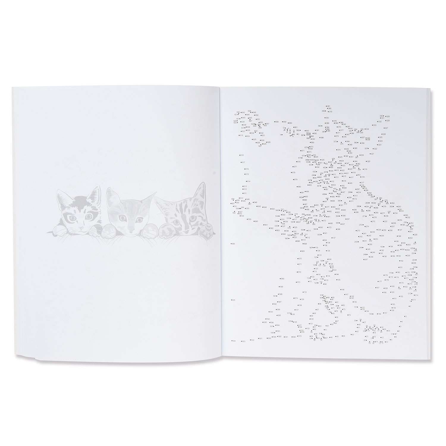 Книга Эксмо Очаровательные котята Рисуем по точкам - фото 3