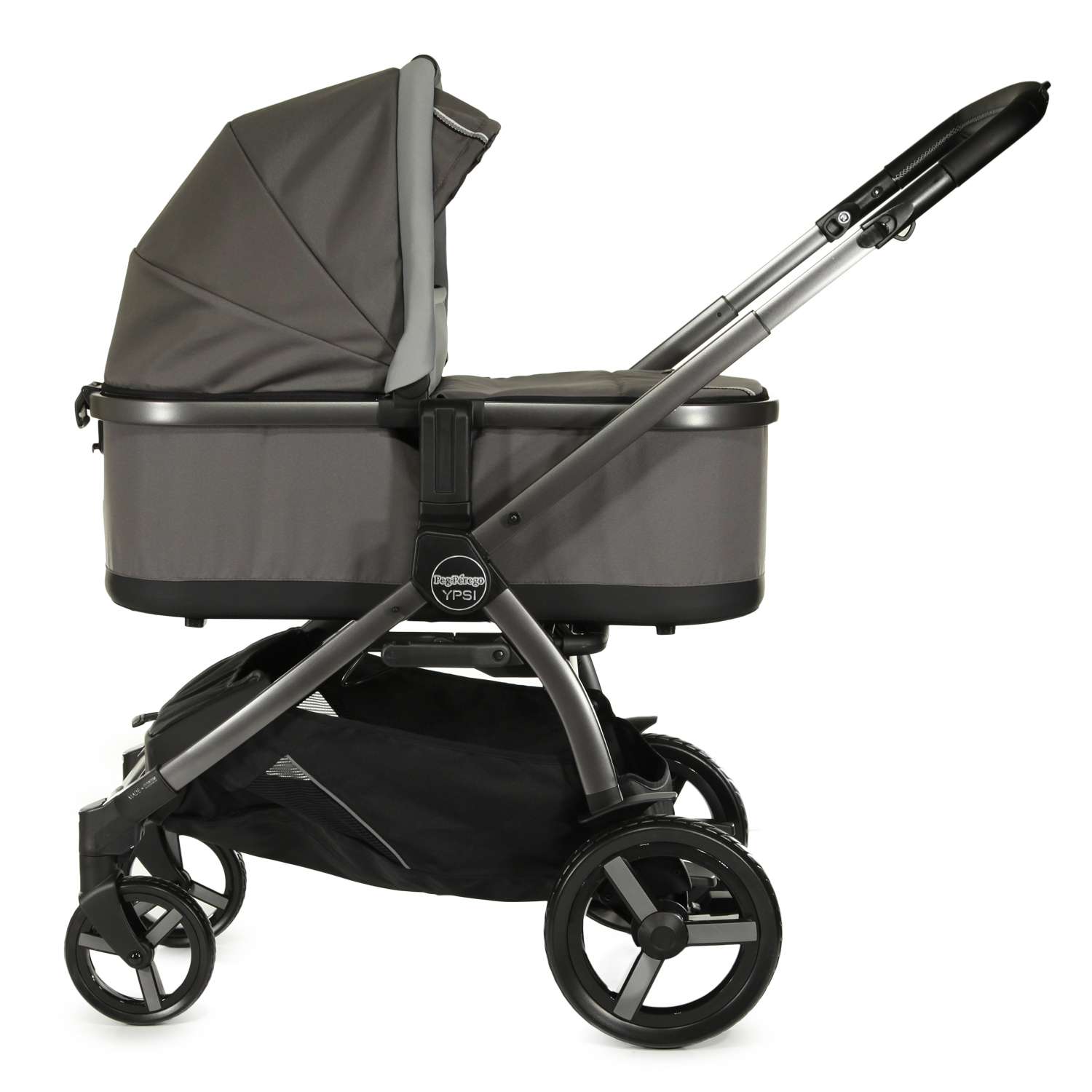 Коляска 2в1 Peg-Perego Ypsi Classic Grey - фото 4