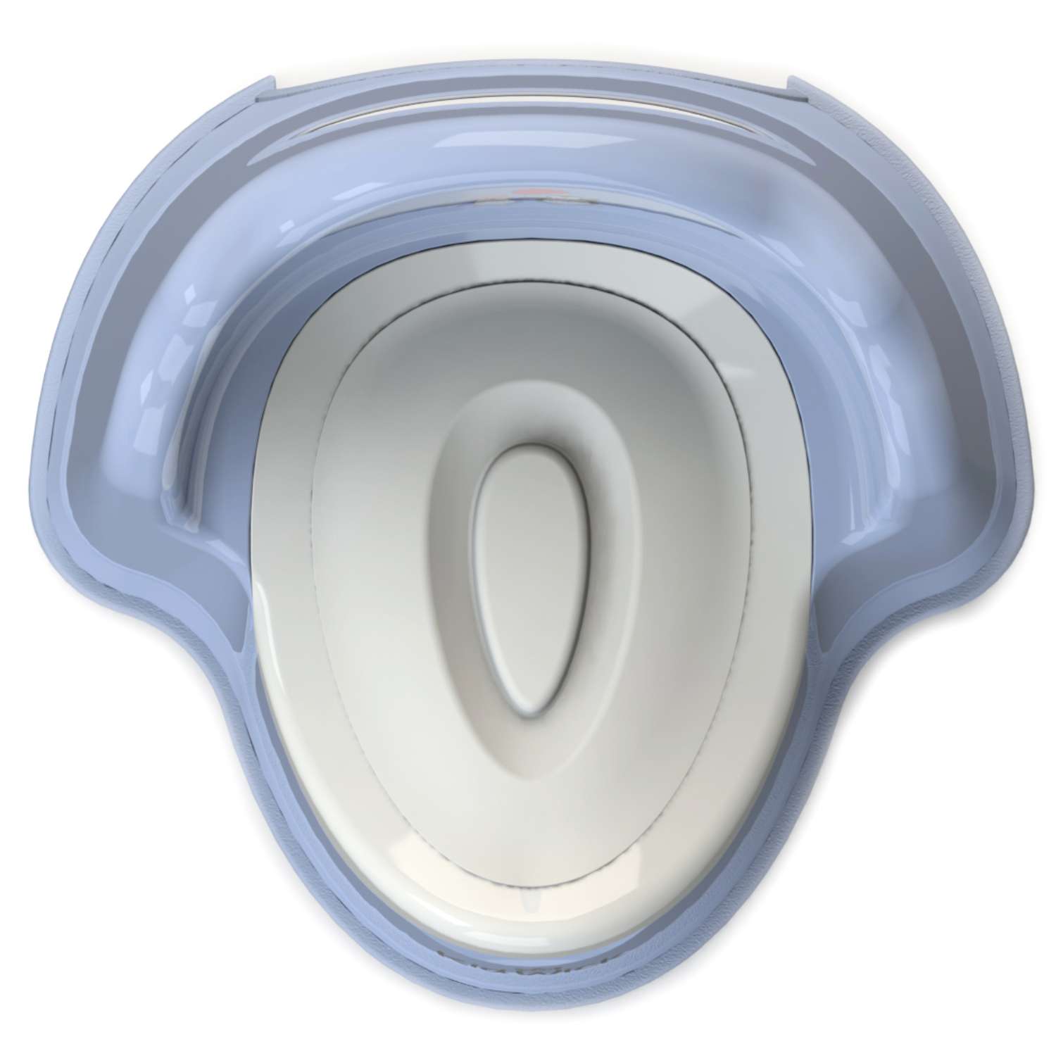 Горшок туалетный KidWick Трон с крышкой Фиолетовый-Белый - фото 4