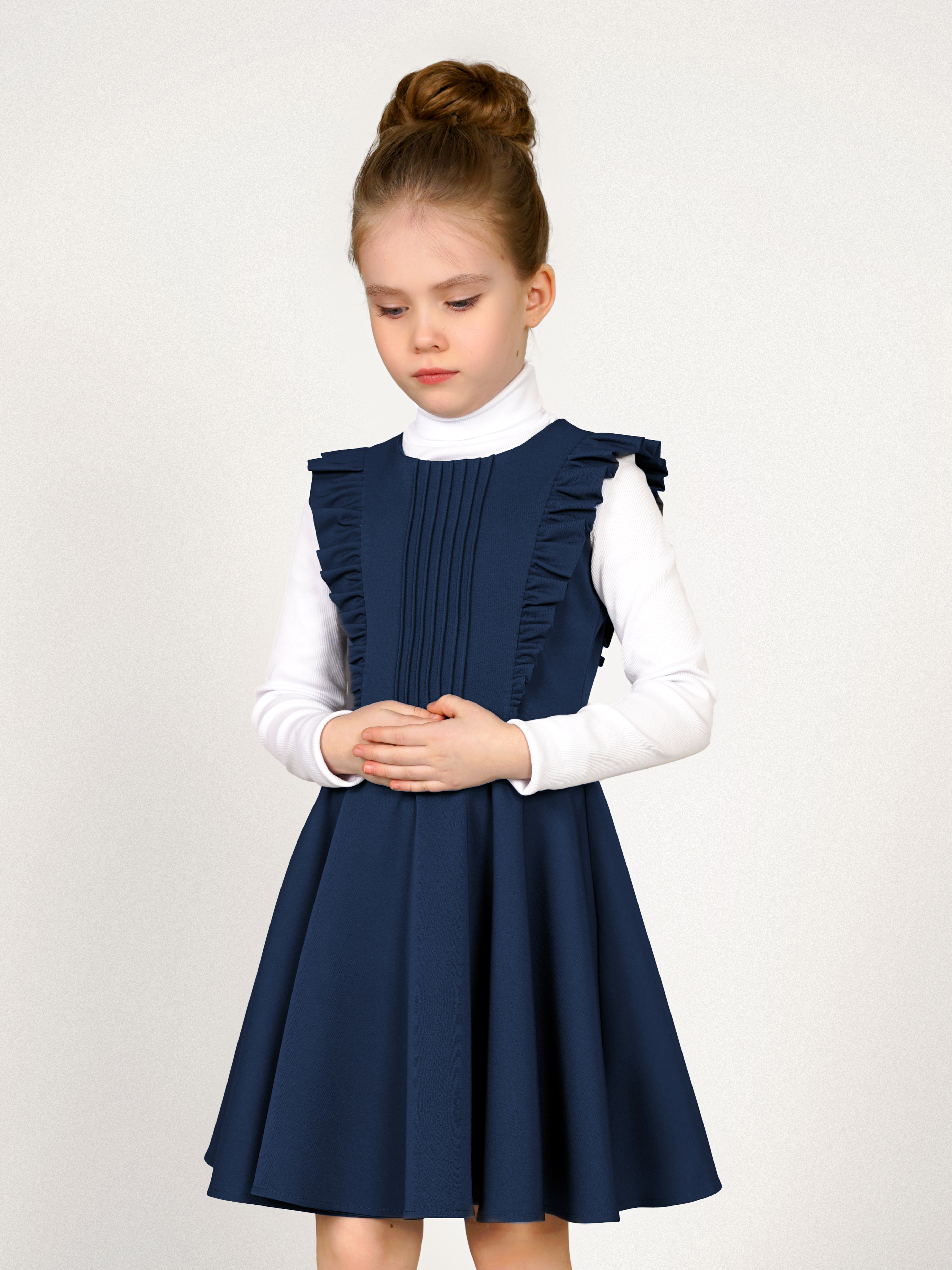 Сарафан ALISIA FIORI 001200.2S/синий - фото 9