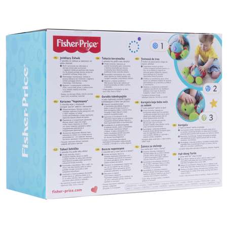 Каталка Fisher Price Обучающая черепаха