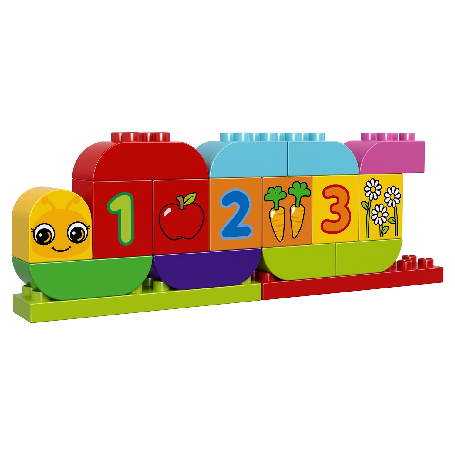 Конструктор LEGO DUPLO My First Моя веселая гусеница (10831) - фото 8