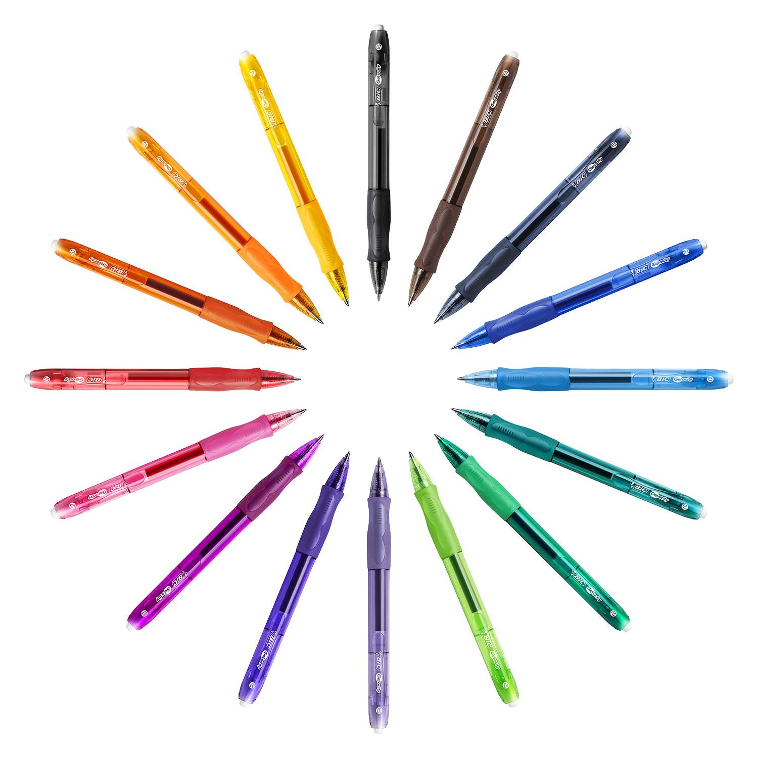 Ручка гелевая BIC Джелор 8цветов 8шт 964762 - фото 7