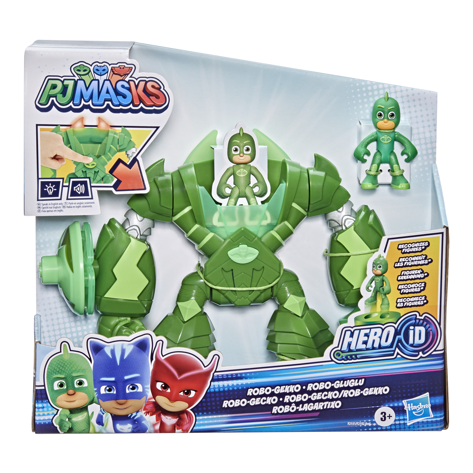 Набор игровой PJ masks Защитный костюм Гекко F21515X0 - фото 3