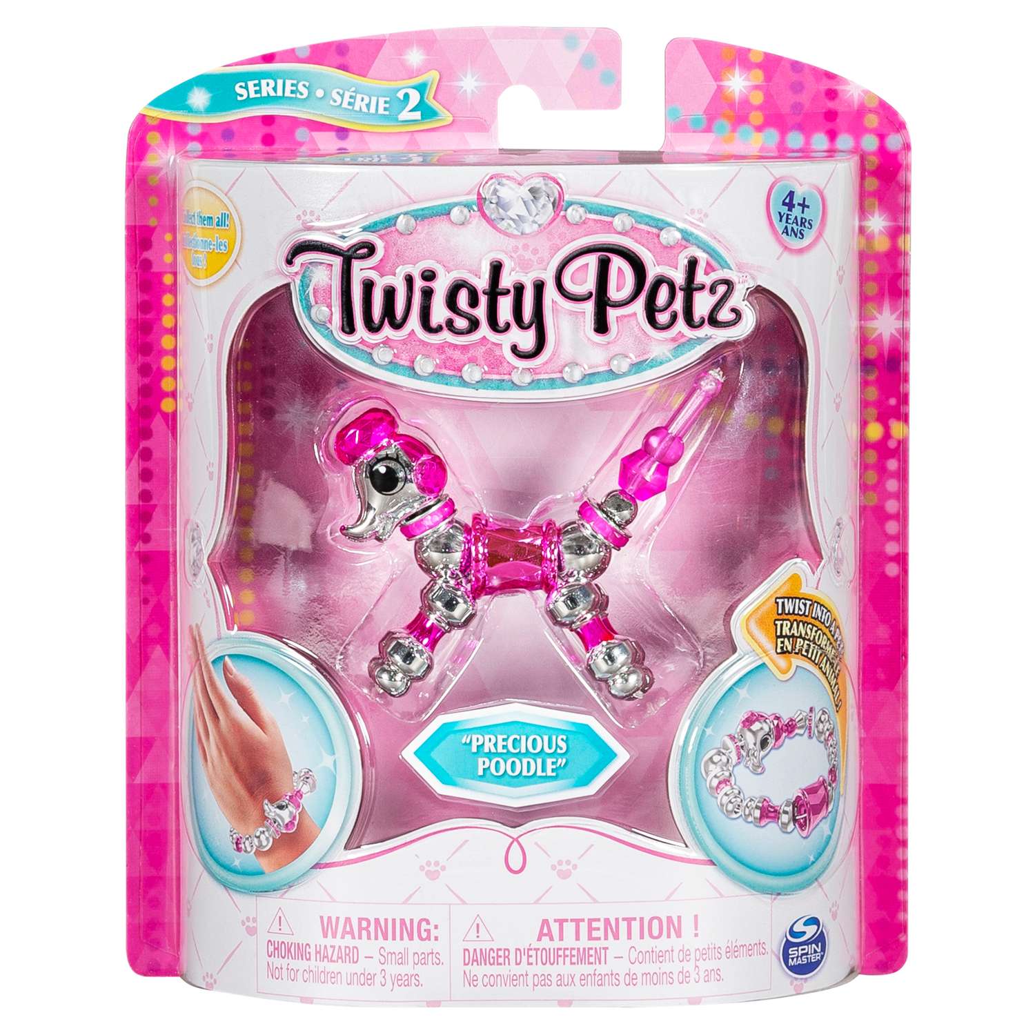 Набор Twisty Petz Фигурка-трансформер для создания браслетов Precious Poodle 6044770/20107625 - фото 1