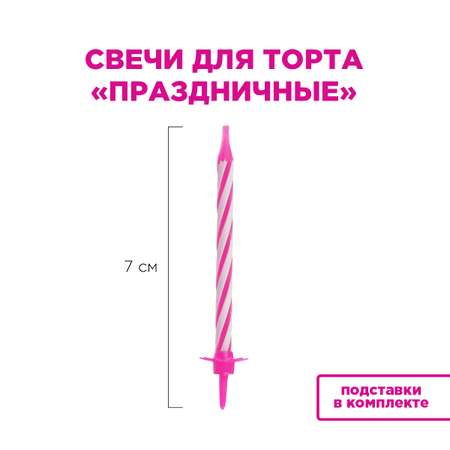 Свечи топперы на торт для пр Paterra 401-708