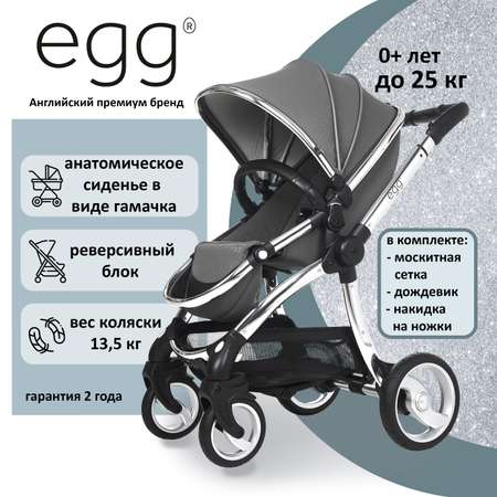 Коляска прогулочная Egg Premium Anthracite