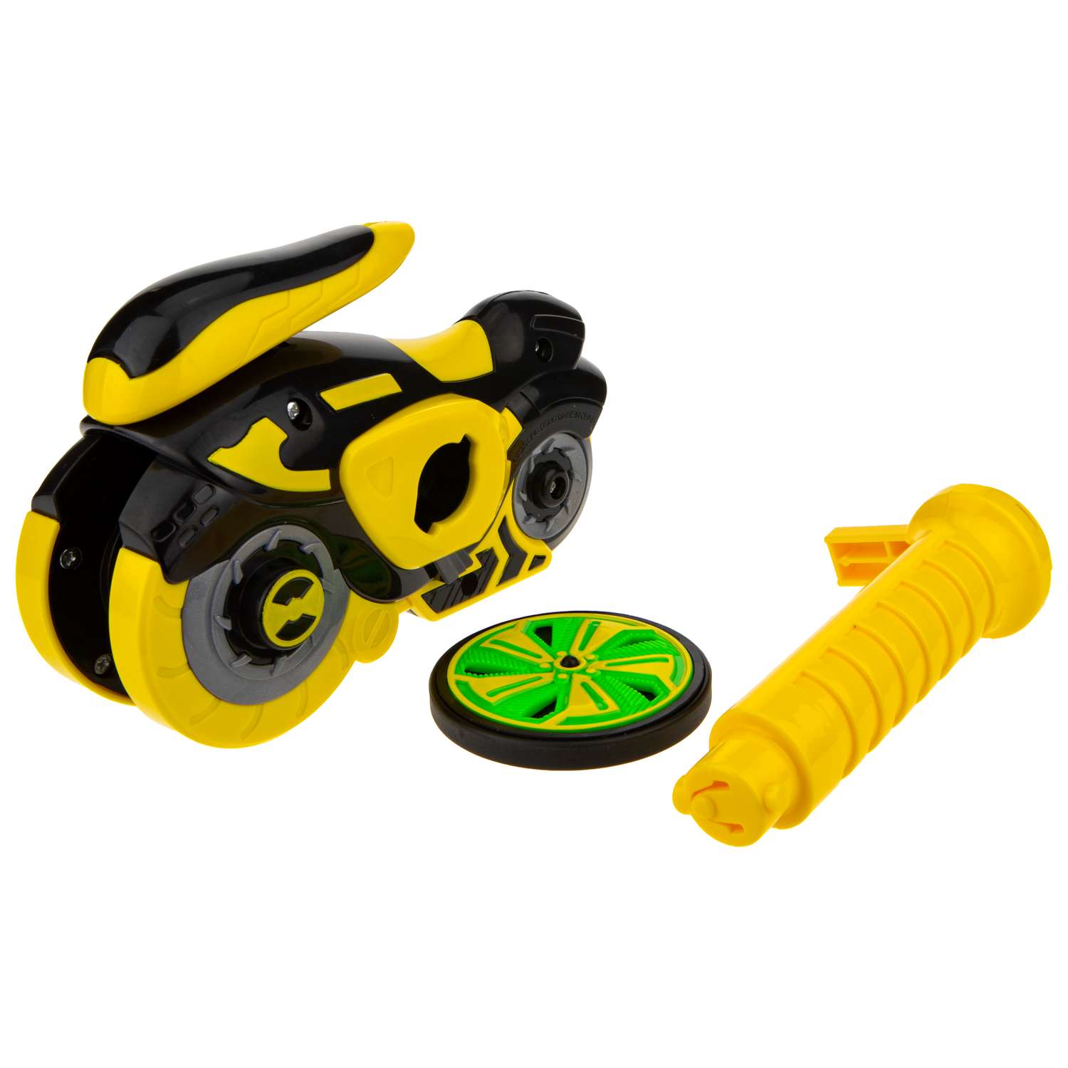 Игрушка 1TOY Spin Racer Желтый Призрак с диском 16 см желтый Т19371 - фото 1