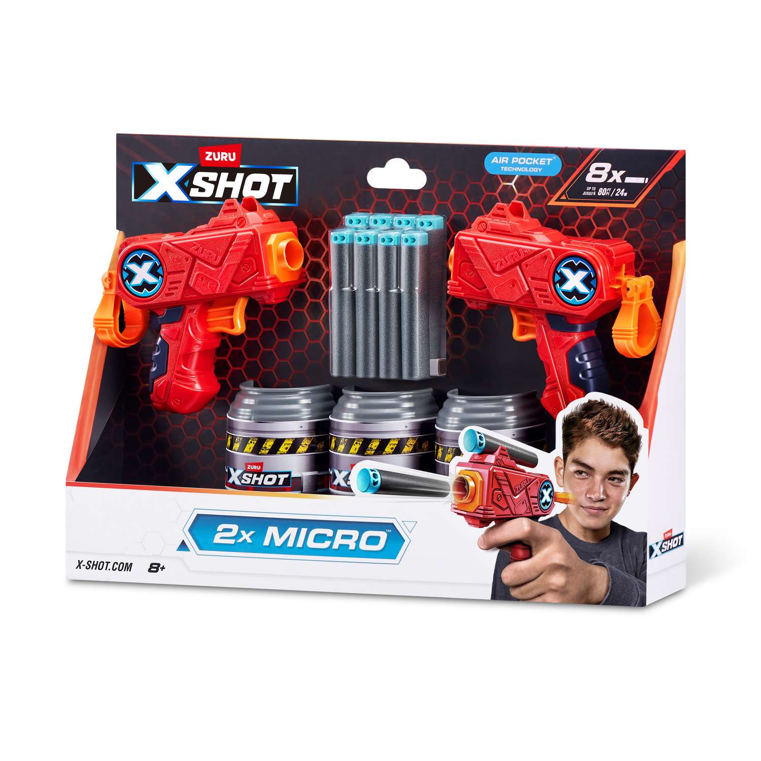 Набор для стрельбы XSHOT Комбо Микро 3621-2022 - фото 9