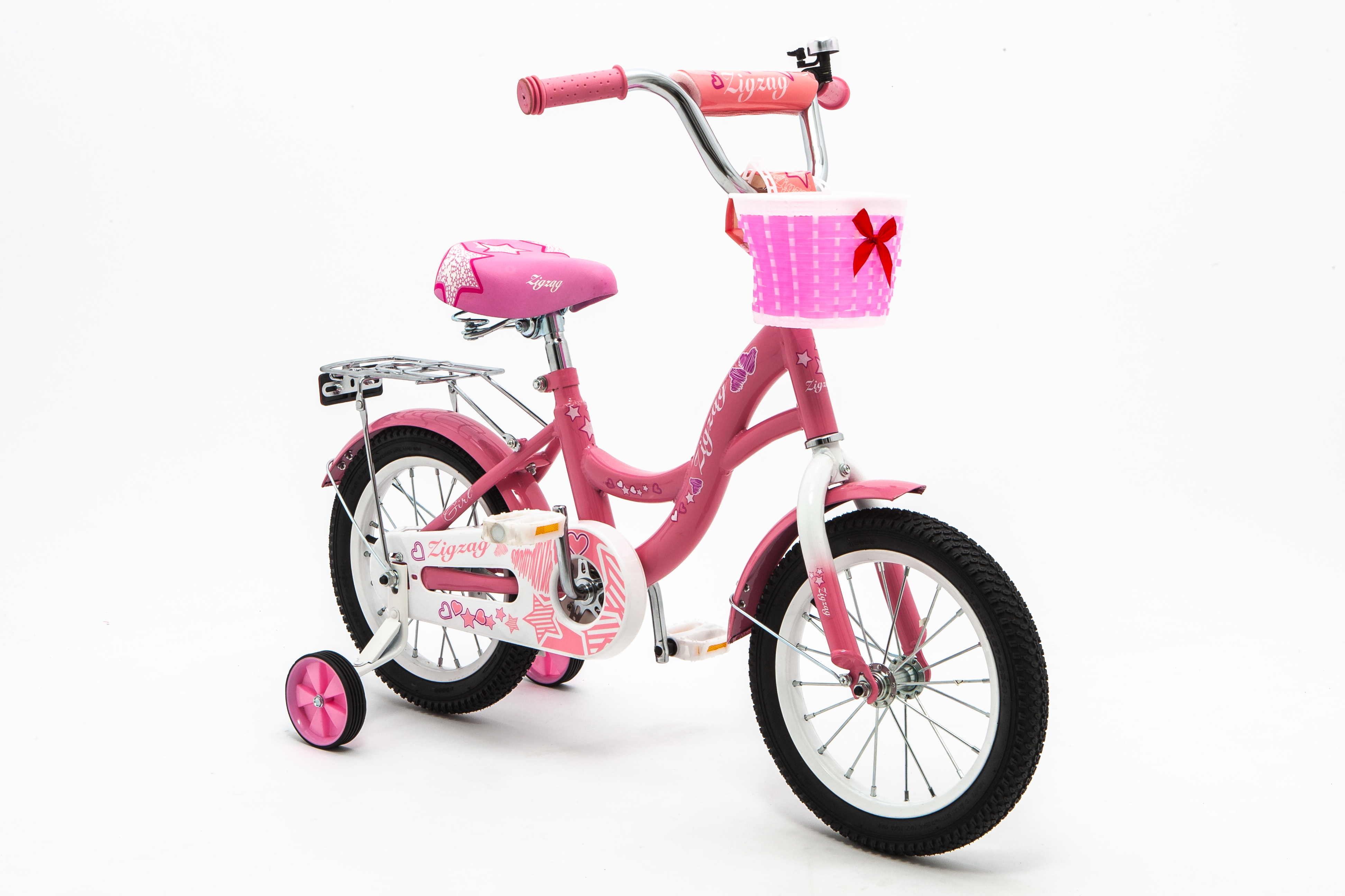Велосипед ZigZag 14 GIRL розовый - фото 2