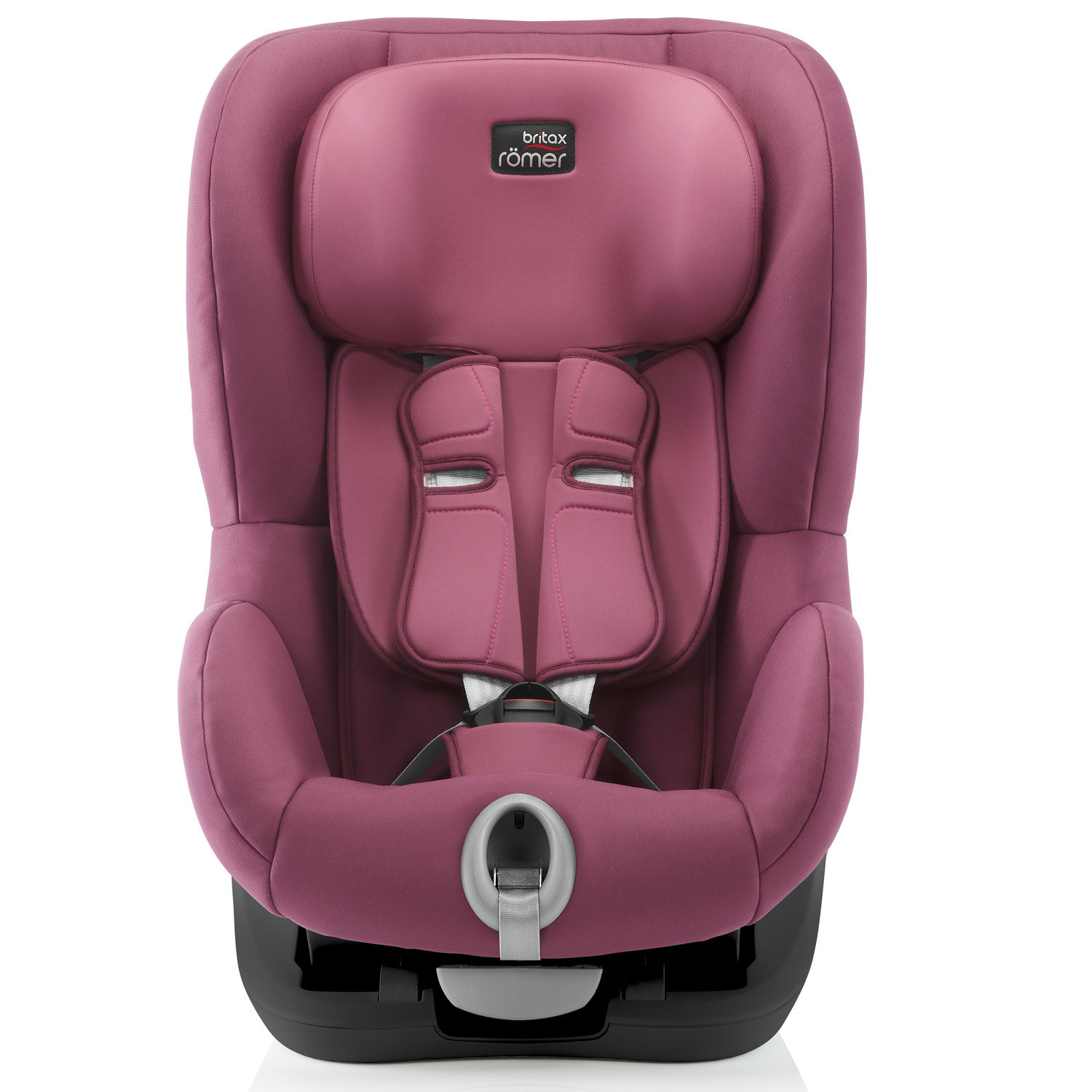 Автокресло Britax Roemer King II Black Series Wine Rose - фото 4