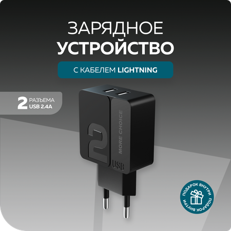 Сетевое зарядное устройство More Choice NC46i