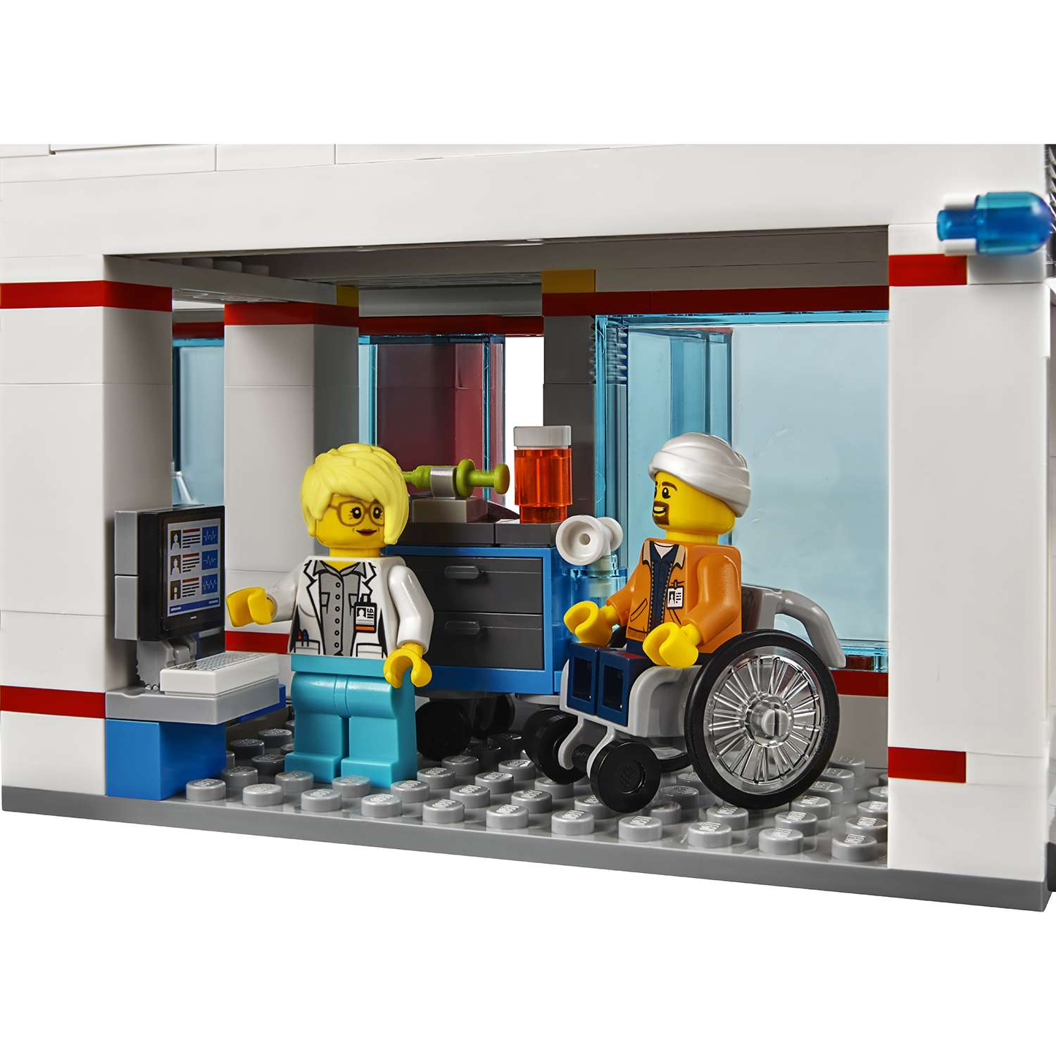 Конструктор LEGO City Town Городская больница 60204 - фото 11