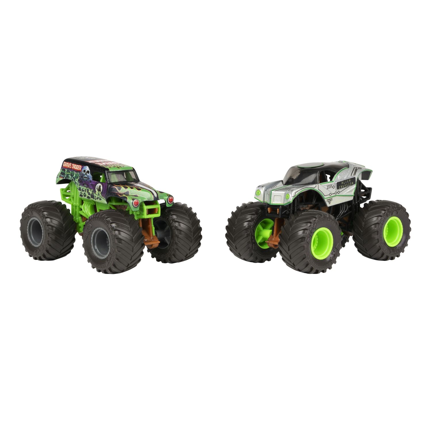 Автомобиль Monster Jam Grv Digr V AlienInvasn 1:64 6044943 - фото 1