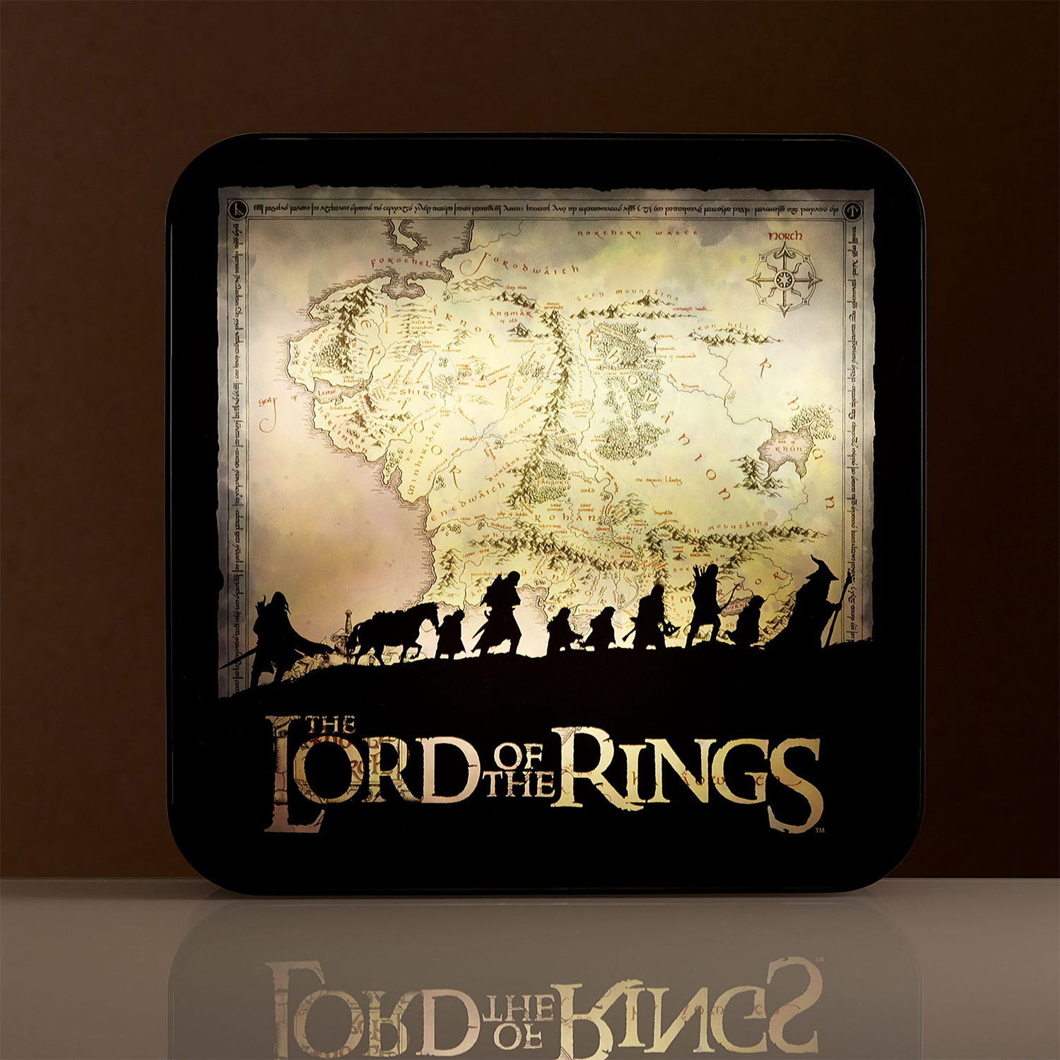 Настольный светильник-ночник The Lord of the Rings светодиодный 3D Властелин колец - фото 6