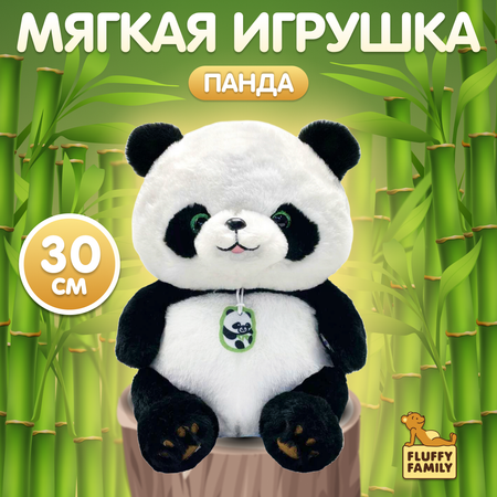 Мягкая игрушка Fluffy Family Панда 30см