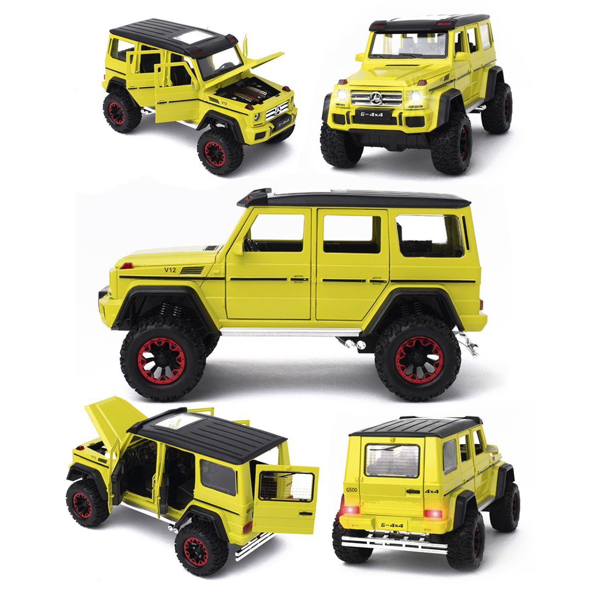 Автомобиль Che Zhi Mercedes 1:24 CZ117Bg - фото 6