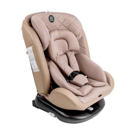 Автокресло Amarobaby Brilliant Isofix класс D группа 0+/1/2/3 Бежевый