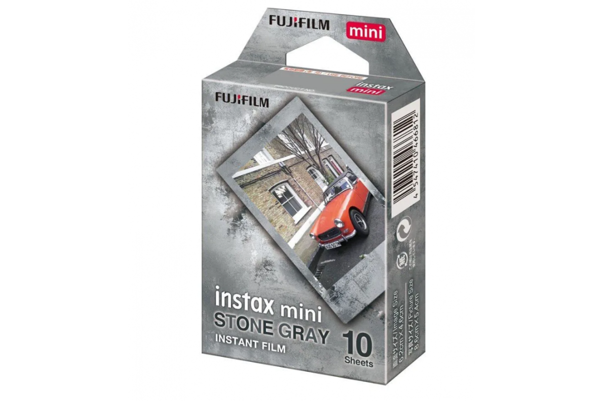 Картридж для камеры FUJIFILM Colorfilm Instax Mini Stone Gray 10 снимков - фото 1