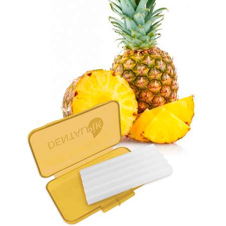 Воск ортодонтический для детей Dentalpik для брекетов кап и пластинок Orthodontic Wax pineapple flavor ананас