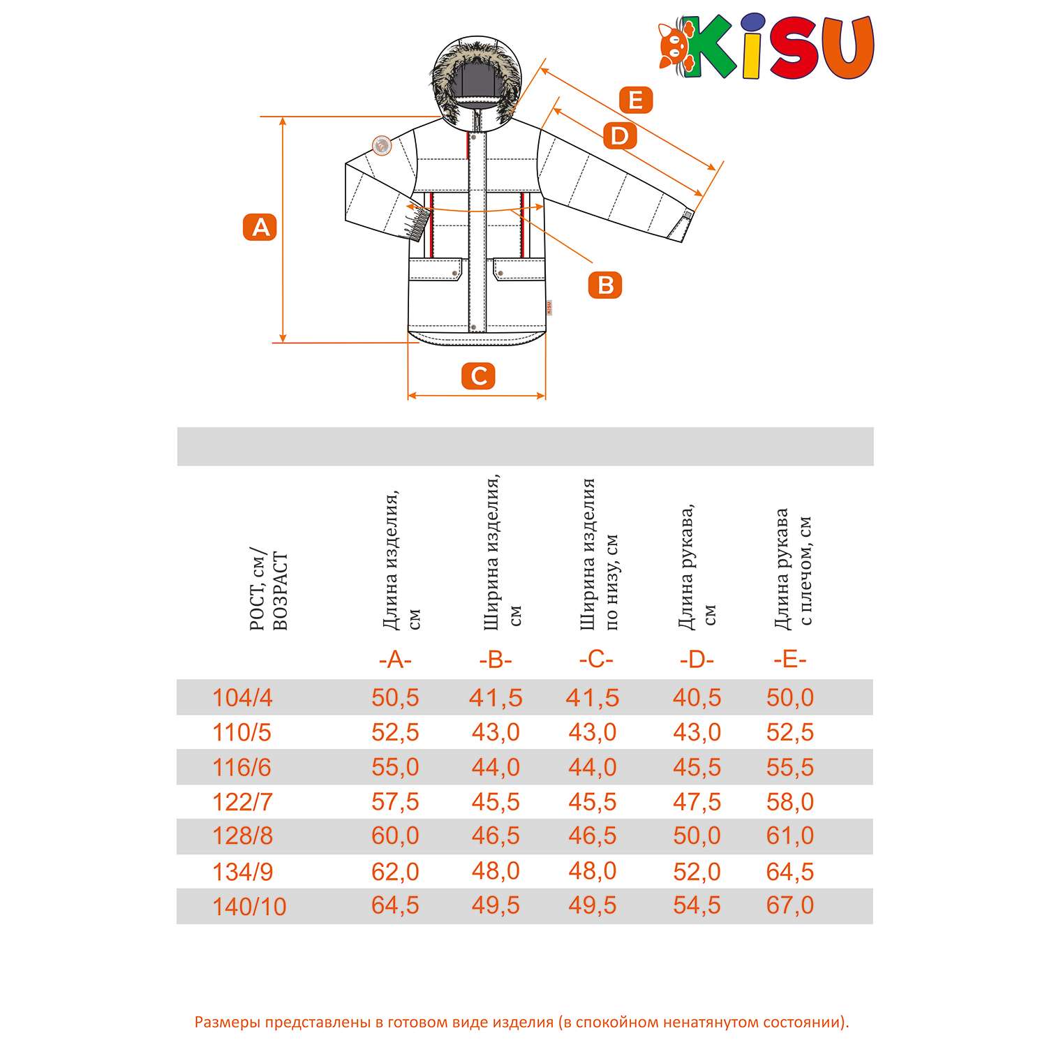 Куртка Kisu W22-10301J/907 - фото 5