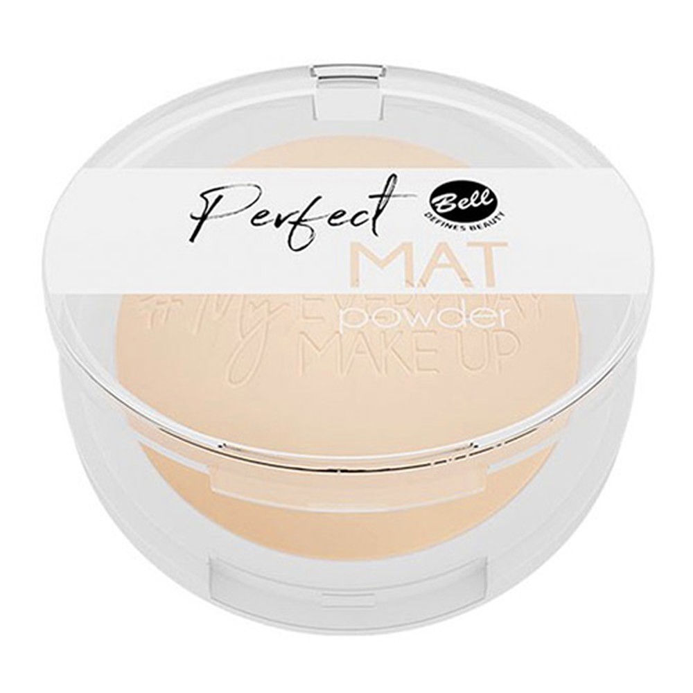 Пудра Bell компактная Perfect mat powder тон 04 фиксирующая - фото 4